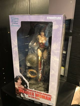 Dc Comics - Wonder Woman Fantasy Figure Gallery Statue By Luis Royo (yamato Usa)