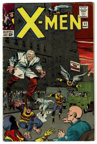 X - Men,  No 11,  1st App The Stranger,  Marvel,  F