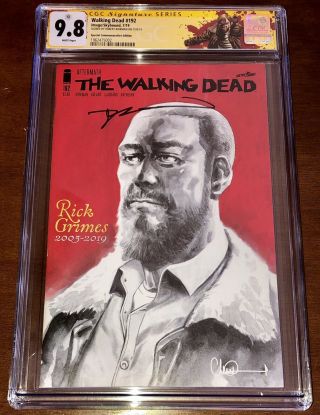 Cgc Ss Walking Dead 192 Special Commemorative Edition Signed By Kirkman
