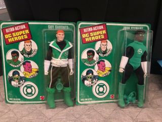 John Stewart And Guy Gardner Mattel Dc Superheroes Action Figure Green Lantern