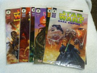 Star Wars Dark Empire Ii 2 Complete Set (1 - 6) Dark Horse Comics 1,  2,  3,  4,  5,  6