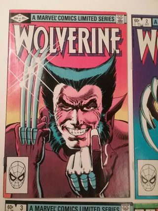 Wolverine Limited Series 1 - 4 (Marvel Comics 1982) Frank Miller 2