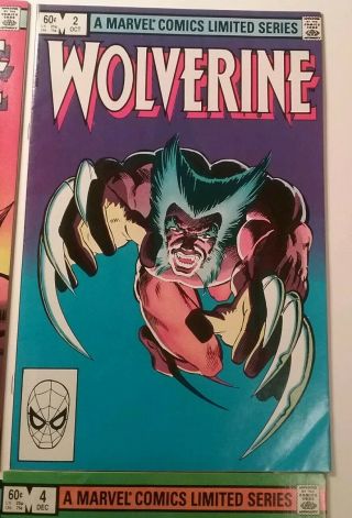 Wolverine Limited Series 1 - 4 (Marvel Comics 1982) Frank Miller 3