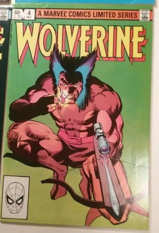 Wolverine Limited Series 1 - 4 (Marvel Comics 1982) Frank Miller 5