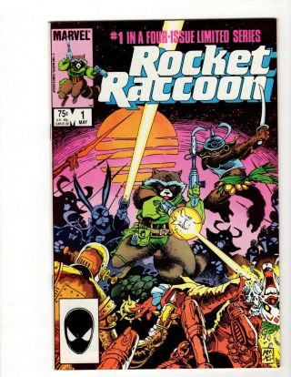 Rocket Raccoon 1 (may 1985,  Marvel) 1st Issue Of Limited Series Key 9.  2 Nm -