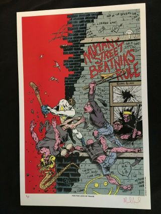 Madman: For The Love Of Frank 1993 Limited Print Signed By Michael Allred