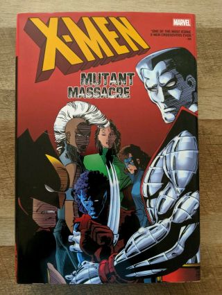 X - Men Mutant Massacre Omnibus Marvel Hardcover Graphic Novel Comic Book