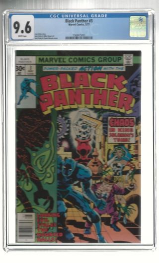 Marvel Comic’s Black Panther 3 Cgc 9.  6
