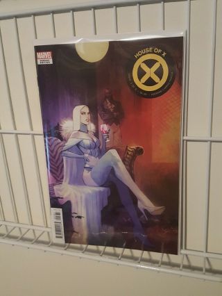 House Of X 3 1:10 Mike Huddleston Variant Marvel 2019 X - Men Powers Emma Frost