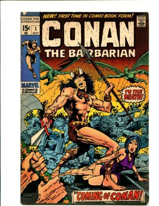 Conan The Barbarian 1 6.  0 Fine Cgc It Presents Really Well 4 Grade Steal $149