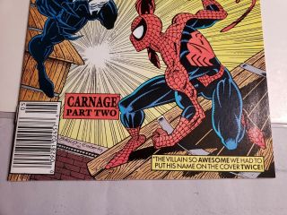 Spider - Man 362 Comics 1st Print Carnage vs.  Venom - Part II of 361 363 5