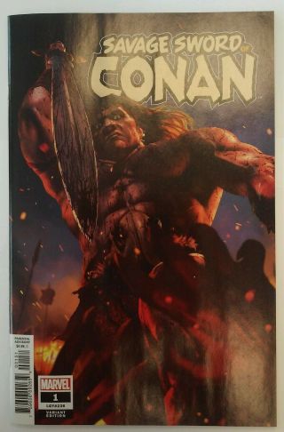 Savage Sword Of Conan 1 2019 1:25 Variant Cover