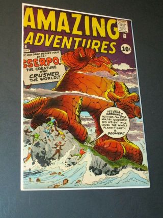 Adventures 6 Very Beauty Jack Kirby Cover - Last Issue