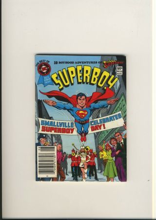 The Best Of Dc Blue Ribbon Digest 15 Near Superboy 1981