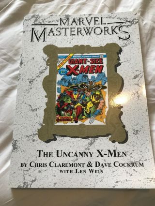 Marvel Masterworks Uncanny X Men Chris Claremont Dave Cockrum