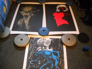 Sin City Dames Set Of 3 Art Print Poster Dark Horse Comics Frank Miller 24 X 36