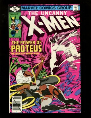 X - Men 127 Vf - Byrne Austin Proteus Havok Polaris Moira Mactaggert Phoenix Storm