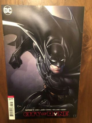 Batman 77 City Of Bane Cover B Crain Dc Comics Death Of Alfred Nm 2019