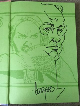 Georges Jeanty Art Buffy The Vampire Slayer Season 8 Vol 4 Signed Book