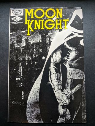 Moon Knight 23 Werewolf By Night Bill Sienkiewicz Htf 1982