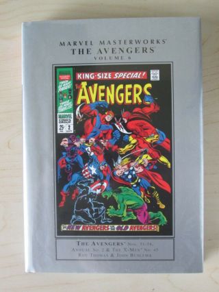 Marvel Masterworks The Avengers Volume 6,  Hardcover,  1st Printing,  &
