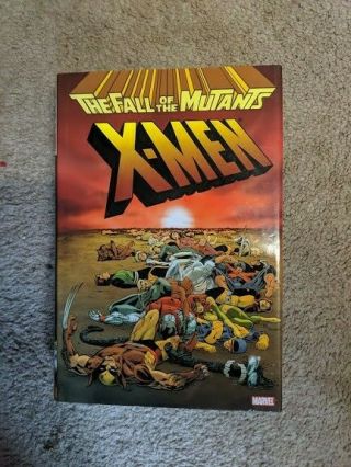 Marvel X - Men Fall Of The Mutants Omnibus