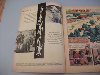 WALT DISNEY ' S OLD YELLER 1957 GOLD KEY COMIC BOOK 3