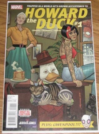 Howard The Duck 1 - 1st Appearance Of Gwenpool 2015 Nm Ask For More Pics