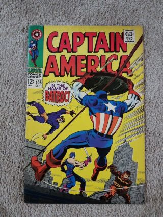 Captain America 105 (sep 1968,  Marvel)