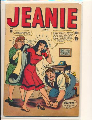 Jeanie Comics 18 - Kurtzman’s “hey Look” Vg Cond.