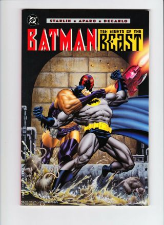 Batman Ten Nights Of The Beast Nm 9.  4 1st Print Tpb Trade