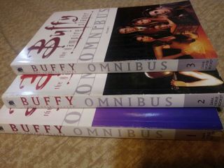 Buffy The Vampire Slayer: Omnibus 1,  2,  3 Dark Horse)
