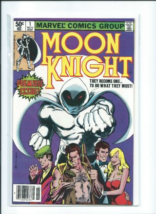 Marvel Comics Group Moon Knight 1 1980 Premier Issue 1st Solo