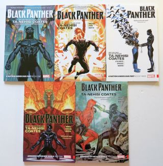 Black Panther Nation Under Feet 1 2 3 Avengers 4 5 Graphic Novel Comic Book