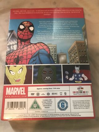 Spider - Man and his Friends Complete Animated Series 4 - Disc DVD - 2