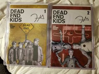 Dead End Kids 1 - 2 Signed By Writer Nm
