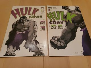 Hulk Gray 1 - 6 (complete Marvel 2003 Series) Jeph Loeb,  Tim
