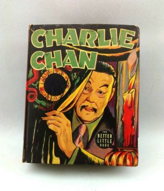 Better Little Book Charlie Chan 1939 Whitman Pub.  Co.