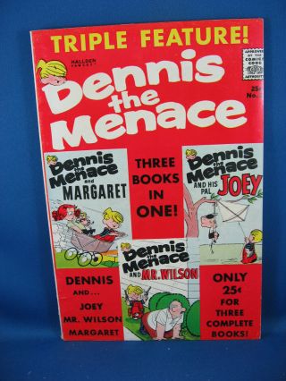 Dennis The Menace Triple Feature 1 Fine,  1961