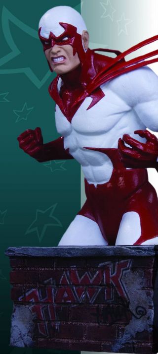 Heroes Of The Dc Universe 6 Inch Bust Statue - Hawk Bust