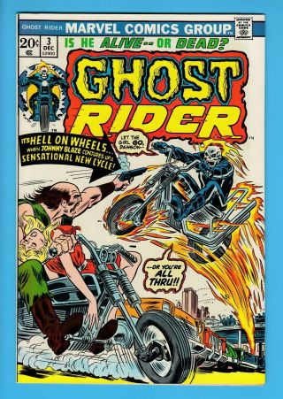 Ghost Rider 3 Vfn (8.  0) 1st Cycle Of Fire Appearance - Glossy - Cents