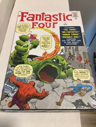 Fantastic Four 4 Volume 1 By Stan Lee Marvel Comics Omnibus Factory