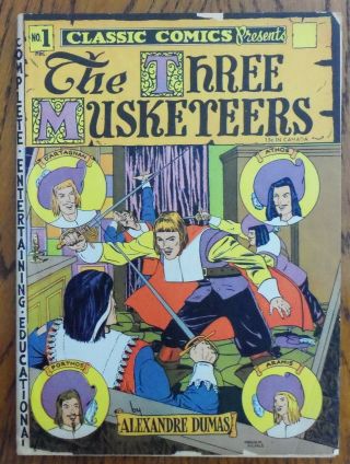 Classics Illustrated - 1 The Three Musketeers Hrn15