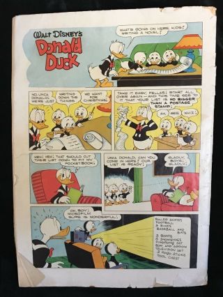 367 Walt Disney ' s Donald Duck in A Christmas for Shacktown Jan - Feb 1952 2