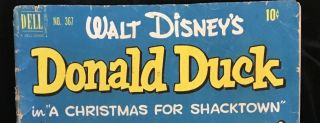 367 Walt Disney ' s Donald Duck in A Christmas for Shacktown Jan - Feb 1952 8