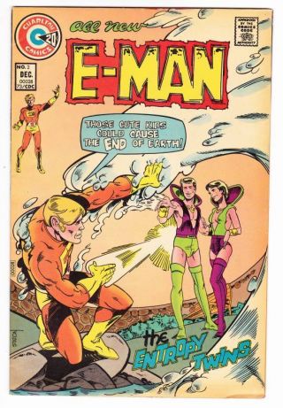 E - Man 2 - 1973 - Steve Ditko Killjoy - Very Fine