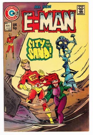 E - Man 4 - 1974 - Steve Ditko Killjoy - Very Fine