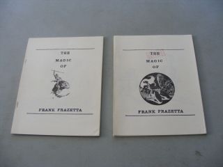 The Magic Of Frank Frazetta & More Magic Tiki Cover Comic Fanzine Full Page Vf