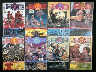 Die Die Die Issues 1 - 8 Cover A Kirkman Complete Set Image Comics