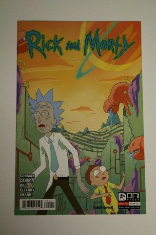 Rick And Morty 2 Rare Nm 1st Print Hard To Find Oni Press Adult Swim Key Hot